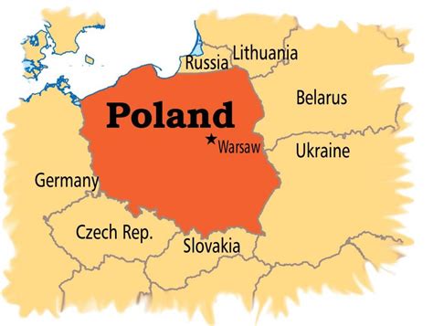 where is warsaw located.